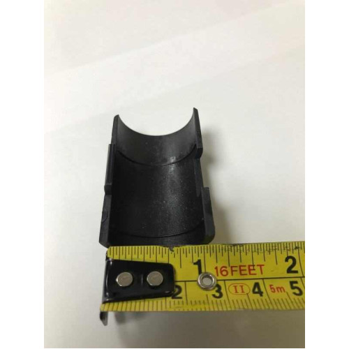 Yorkshire Displays Ltd Chrome Wire Shelf Locking Clips Black Plastic Set